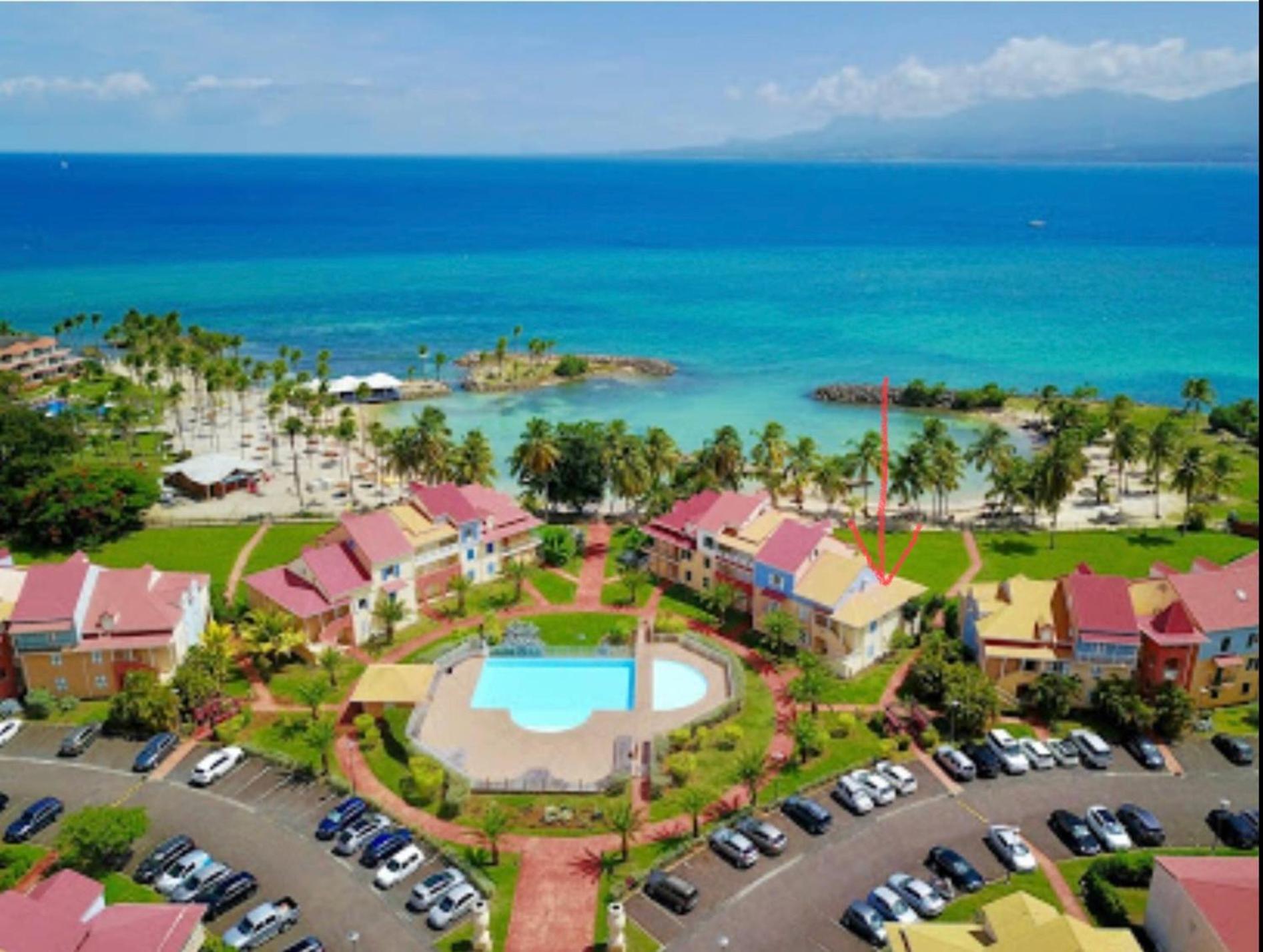 Marisol Les Pieds Dans L Eau Apartment Le Gosier  Bagian luar foto